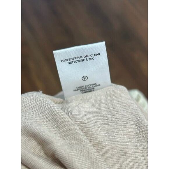 Generation Love Donna Sequin Mini Dress Puff Sleeves Lined Silver Size L NEW - Picture 6 of 10